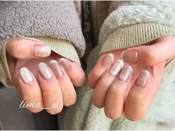 リマネイル(lima nail)/マグネットとフレンチ