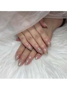 ユジャスタイル(Yooja style)/キラキラフラッシュネイル