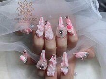 ウメネイルスタジオ(UME NAIL STUDIO)/長さだしやり放題×つけ放題