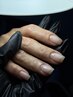 【HAND】クリアネイル/ clear nail ￥4000