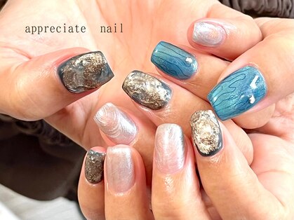 アプリシーエイトネイル(appreciate nail)の写真