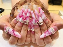 エスフィーネイルサロン ブリーユ(Esfy nailsalon Brille)/マーブルネイル