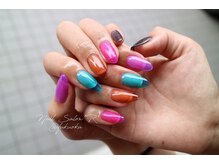 ネイルサロン R/ジューシーカラーコートエクステ