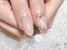 ジーエスネイル(GS NAIL)/フラワー/押し花ネイル