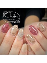 ジュジュ(Juju)/ハートのニットネイル