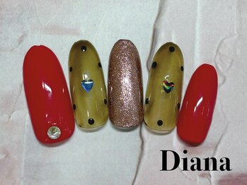 ディアナ ひたちなか高場店(DIANA)/定額ネイル 7700円 A‐151