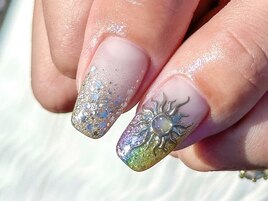 太陽ネイル