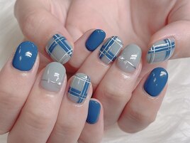 チェックネイル