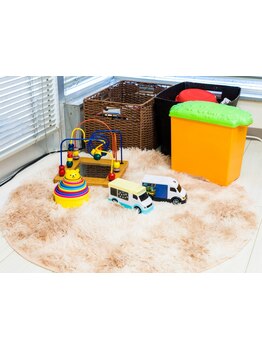 お子様同伴OKのサロン