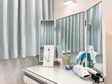 ボーテブランシュ 大阪店の雰囲気（メイクブース完備♪化粧水、クリーム、ドライヤーと充実！）