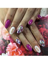 ブルーラヴァンド(Blue Lavande)/デザインネイル