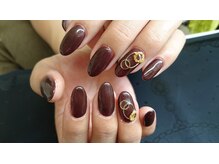 マイシティー ネイル(My City Nail)/全塗り＋アート２本￥6000