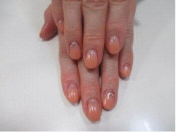 ワンカラージェルネイルショップ イオン新潟東店/カラーグラデーション