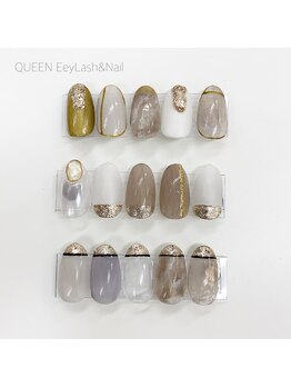 クイーン(QUEEN)/monthly design ￥7,000