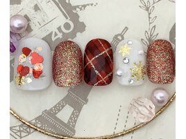 クリスマスネイル