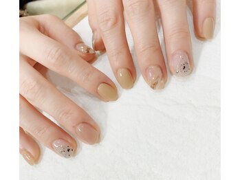 08ネイル(08 nail&school)/マイカジェル×ニュアンスネイル