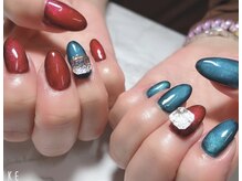 ネイル グレア(Nail glare)/囲みグラデーション