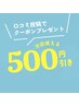 【口コミ書いてくださる方】500円オフ