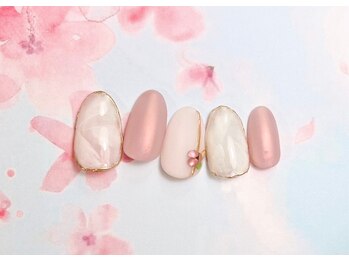 ギャザーパーティー 目白店(gatherparty)/2025シーズン【梅・桜ネイル】