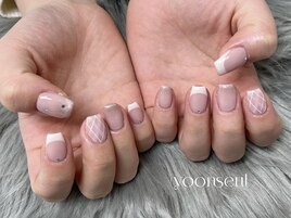 春のチェックデザイン＊