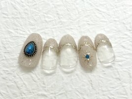 砂ジェルミラーアート