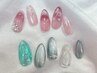 【Ｎｅｗ】-うる艶氷ネイル-　オフ無￥8480　(オフ有り￥8980)