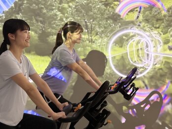 アレクティ(ALECTY)の写真/気軽に20分効率的トレーニング♪初めての方も不安にならないAIマシン、暗闇バイク、セルフエステ☆体験あり