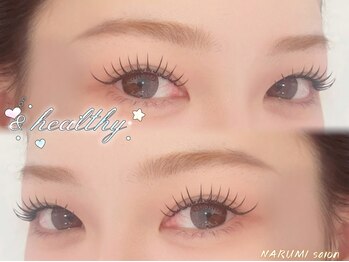 成美ビューティーサロン(成美beauty salon)の写真/より美しいお目元へ◇自まつ毛とマツエクのギャップを無くす改革技《&Healthy(アンドヘルシー)》導入♪