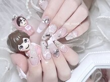 リンドネイル バイ モカ アンド ララ(Lind nail by moca and LaLa)/【mizuki】ガーリー/フレンチ