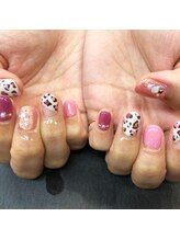 イーズネイル 堺(e's Nail)/アニマルピンク