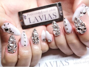 プロフェッショナル ネイルサロン ラヴィアス(LAVIAS)/【スカルプ】10本アートし放題