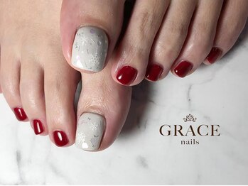 グレース ネイルズ(GRACE nails)/雪の結晶