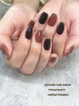 プライベート ネイルサロン マーマ(murmur)/先端ラメネイル