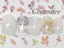 お花色々ネイル