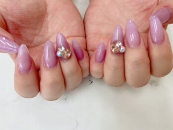 ビジューネイル☆