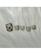 ネイルサロンクリアヴィラ(nail salon clear villa)/フットデザインチョイス☆¥9350