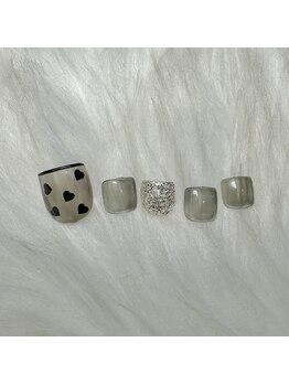 ネイルサロンクリアヴィラ(nail salon clear villa)/フットデザインチョイス☆¥9350