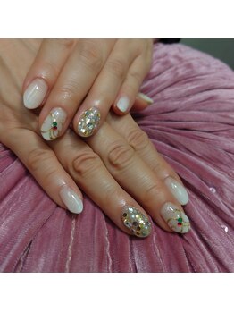 クリスマスネイルデザイン