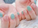 #ニュアンス#夏ネイル