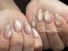 サロン エージー(salon AZ)/バイカラーフレンチ