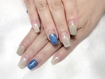 エステティック バイ プルメリア(Esthetic By Plumeria)の写真/【シンプル定額コースもご用意♪】オフ無し45分!自爪を削らないパラジェルも◎