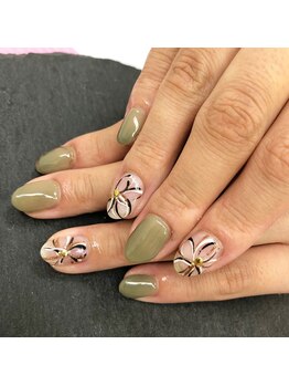 イーズネイル 堺(e's Nail)/お花ネイル
