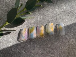 ニュアンスマットネイル