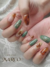 ネイルサロン マルコ(nail salon MARCO)/べっ甲ネイル