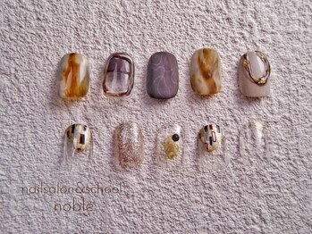 ネイルサロンアンドスクール ノーブル(noble)/チップサンプル