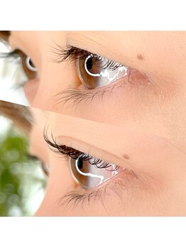 リアン ラッシュリフト(Lien LASHLIFT)/瞼の厚みを考えグイッとカール♪