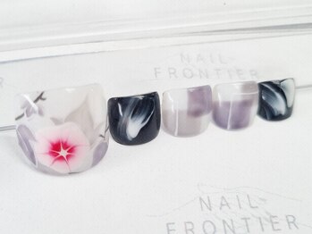 ネイルフロンティア 吉祥寺(NAIL FRONTIER)/和柄あさがお8980円～