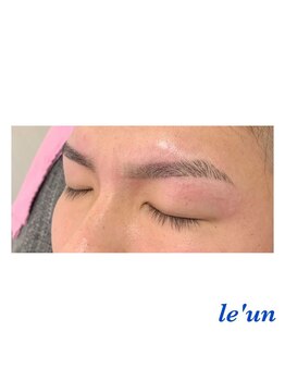 ルアン 表参道店/メンズ美眉毛スタイリング