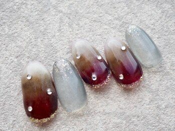 カトルナフ(quatre fois neuf)/こっくりブラウンマグネット