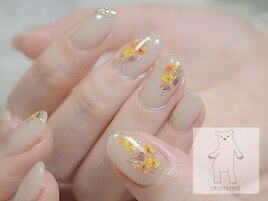 押し花ネイル